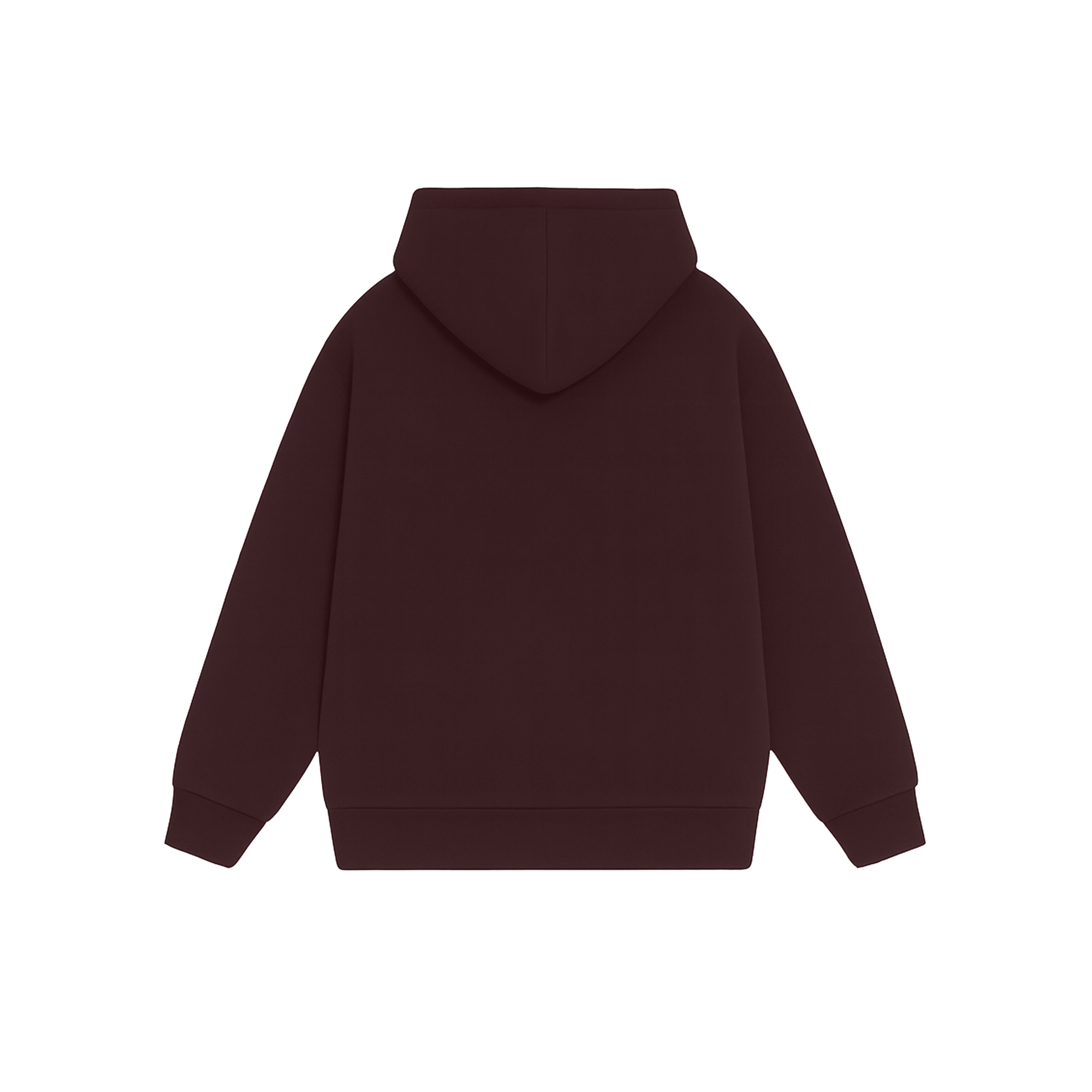 WINE OVERSIZED HOODIE