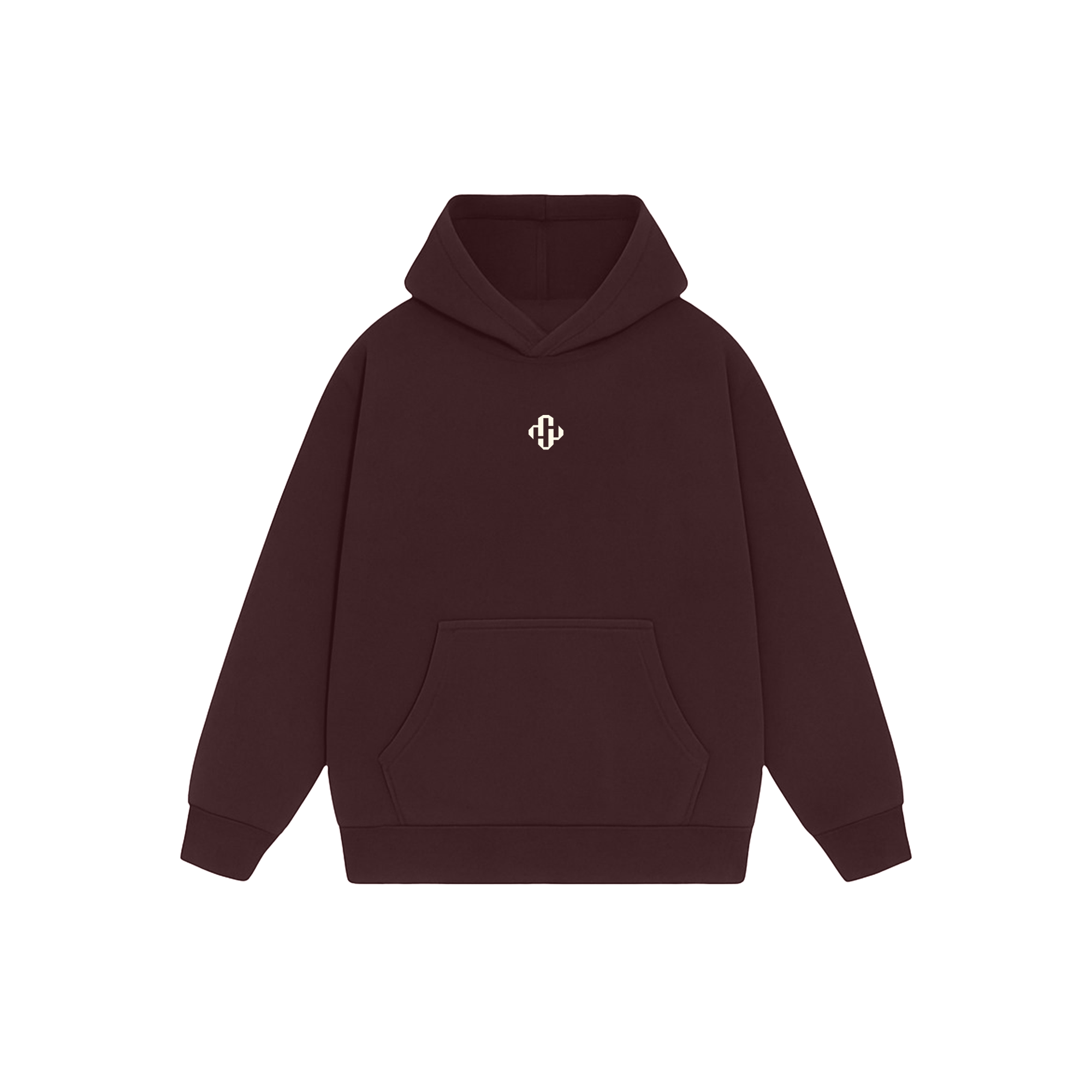WINE OVERSIZED HOODIE