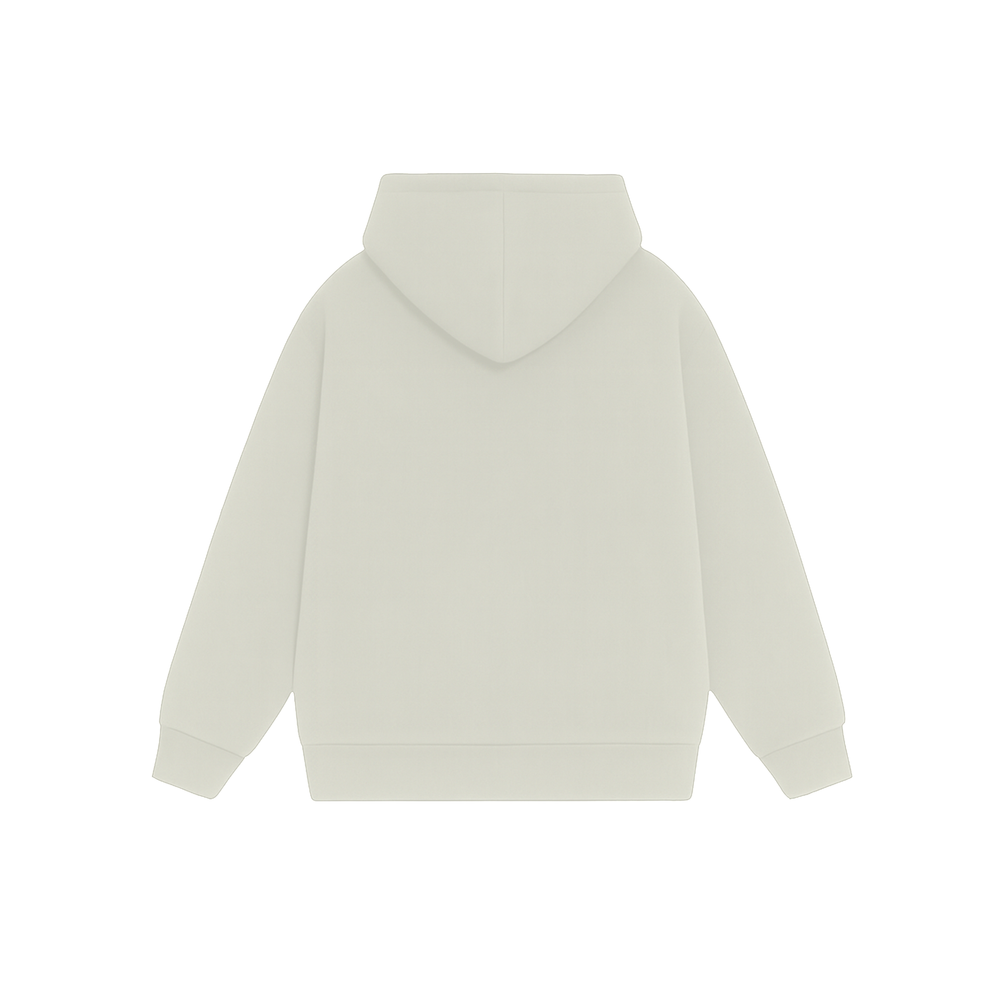 OFF WHITE OVERSIZED HOODIE