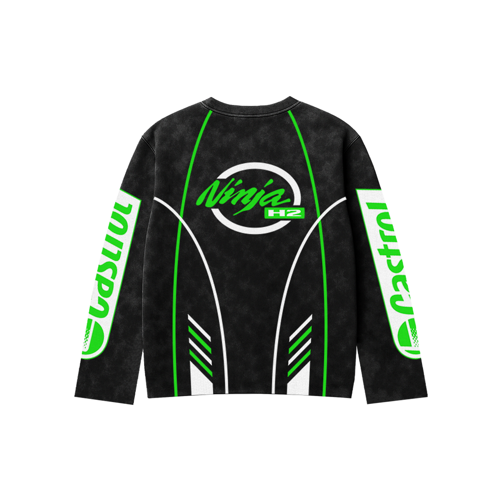 Kawasaki Ninjastrike Oversized Full Sleeve Tee