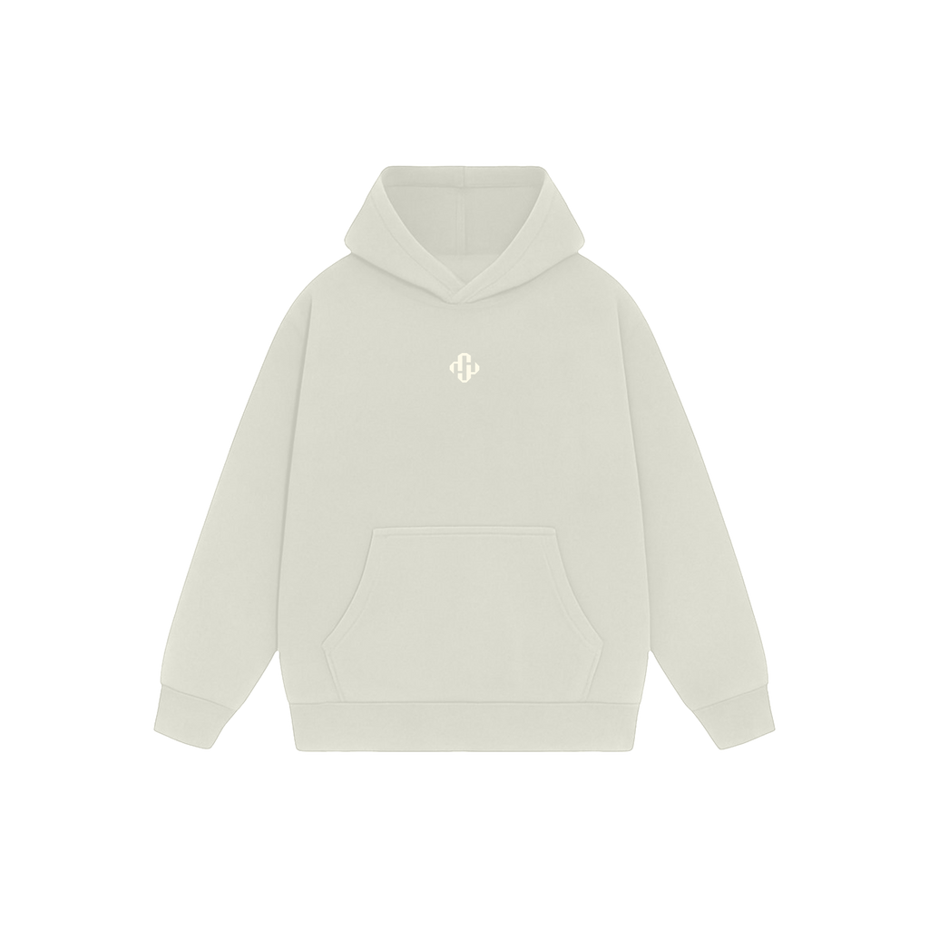 OFF WHITE OVERSIZED HOODIE