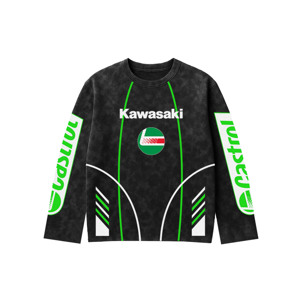 Kawasaki Ninjastrike Oversized Full Sleeve Tee