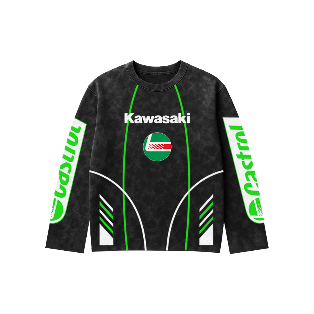 Kawasaki Ninjastrike Oversized Full Sleeve Tee