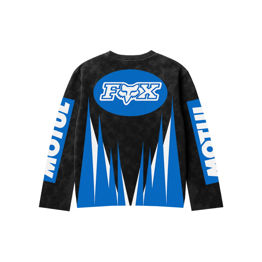 Aprilia Trackburst Oversized Full Sleeve Tee