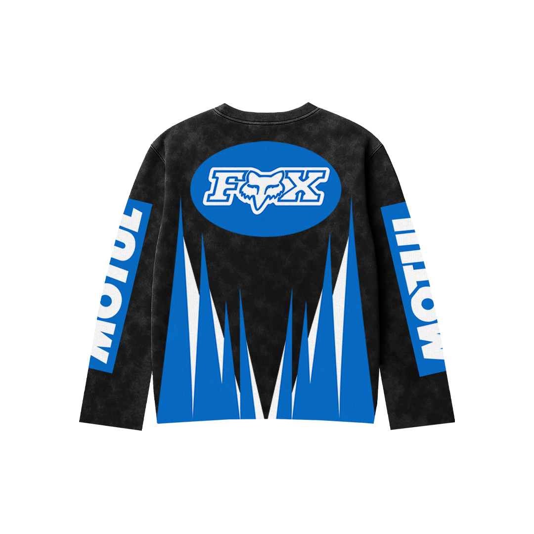 Aprilia Trackburst Oversized Full Sleeve Tee