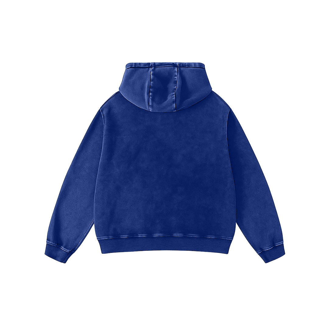 Blue Shield Oversized Hoodie