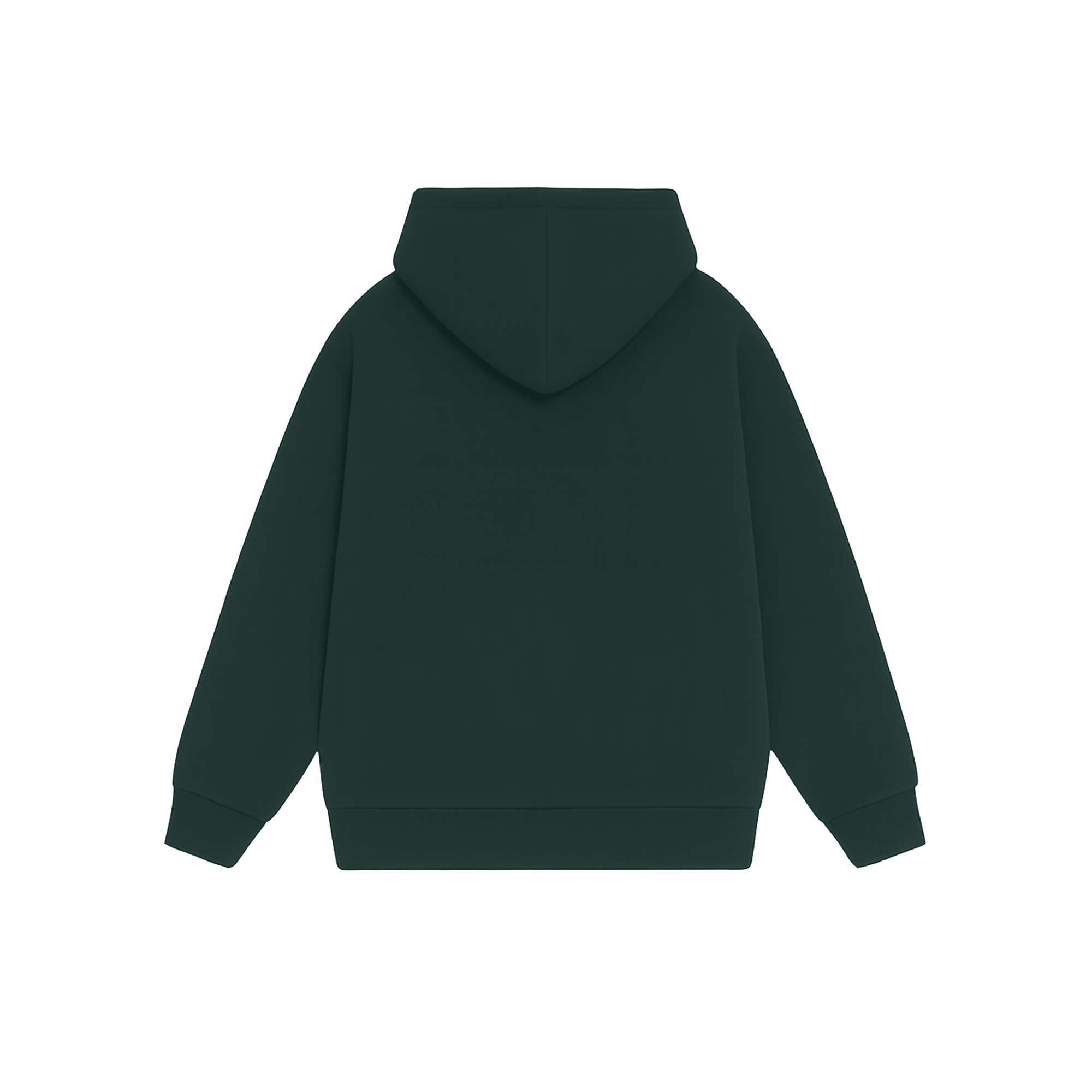 BOTTLE GREEN OVERSIZED HOODIE