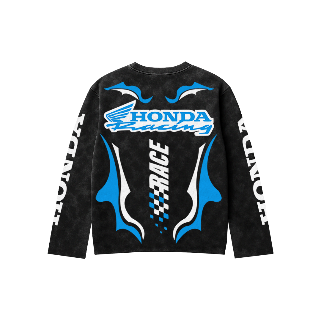 Honda Wingwave Oversized Full Sleeve Tee