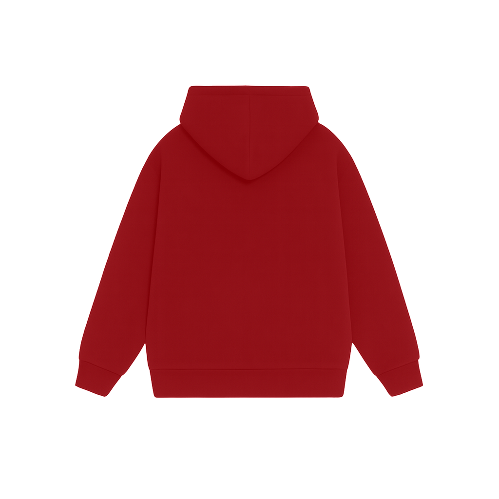 RED OVERSIZED HOODIE