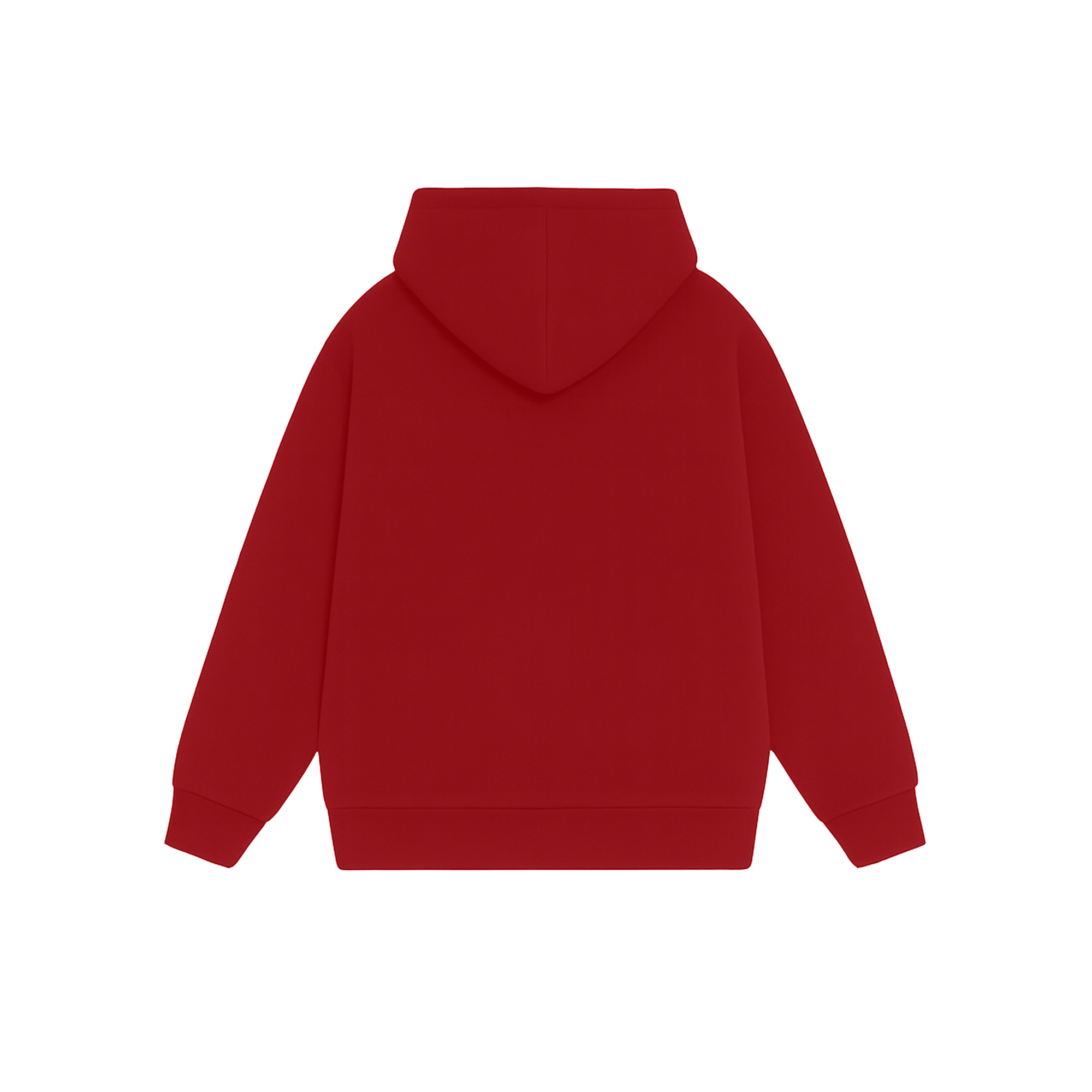 RED OVERSIZED HOODIE