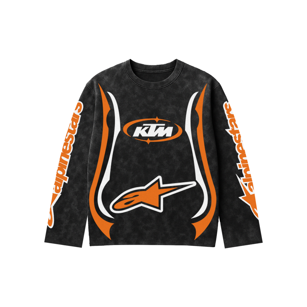 KTM Firestrike Oversized Full Sleeve Tee