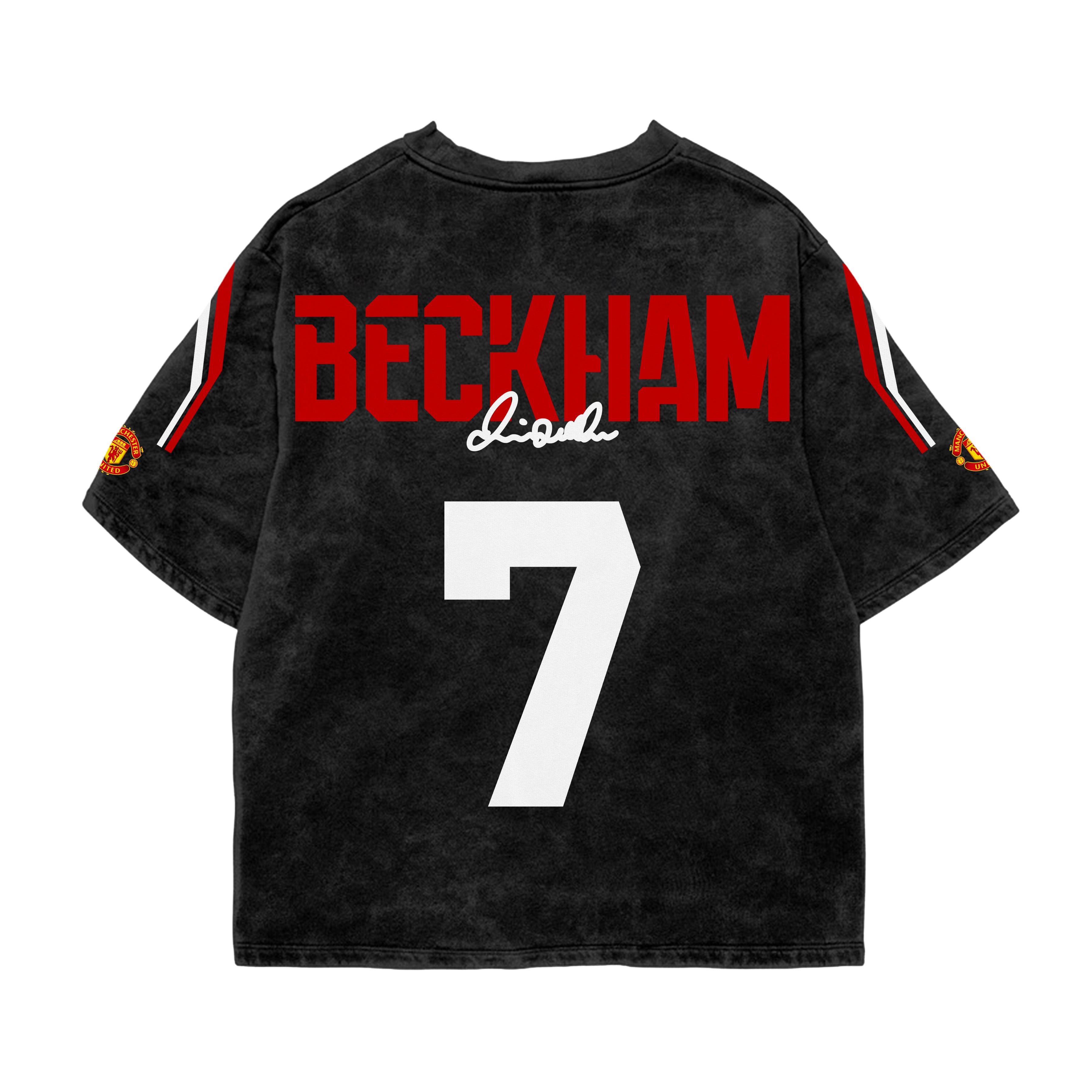 Golden 7 Acid Wash Oversized Tee