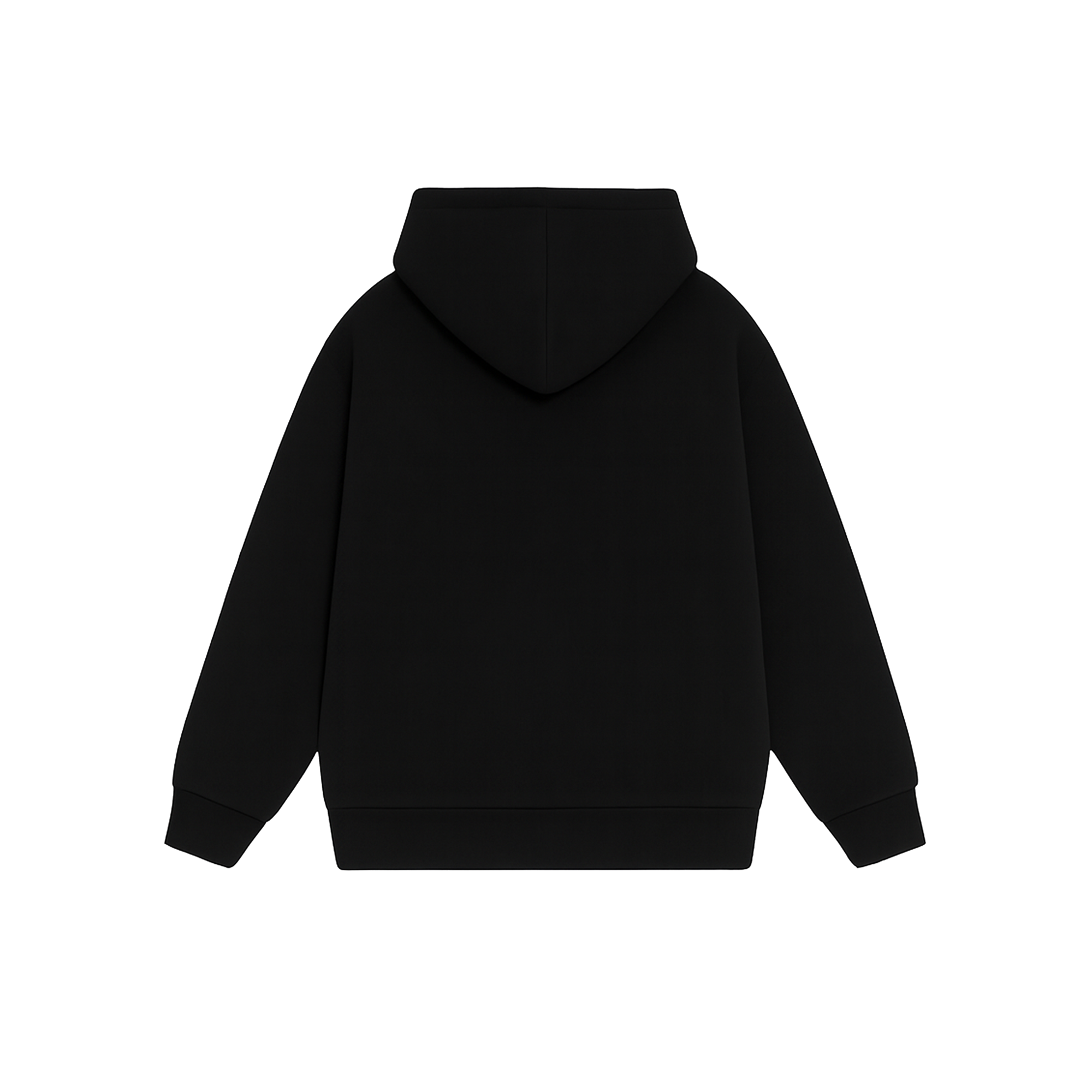 BLACK OVERSIZED HOODIE