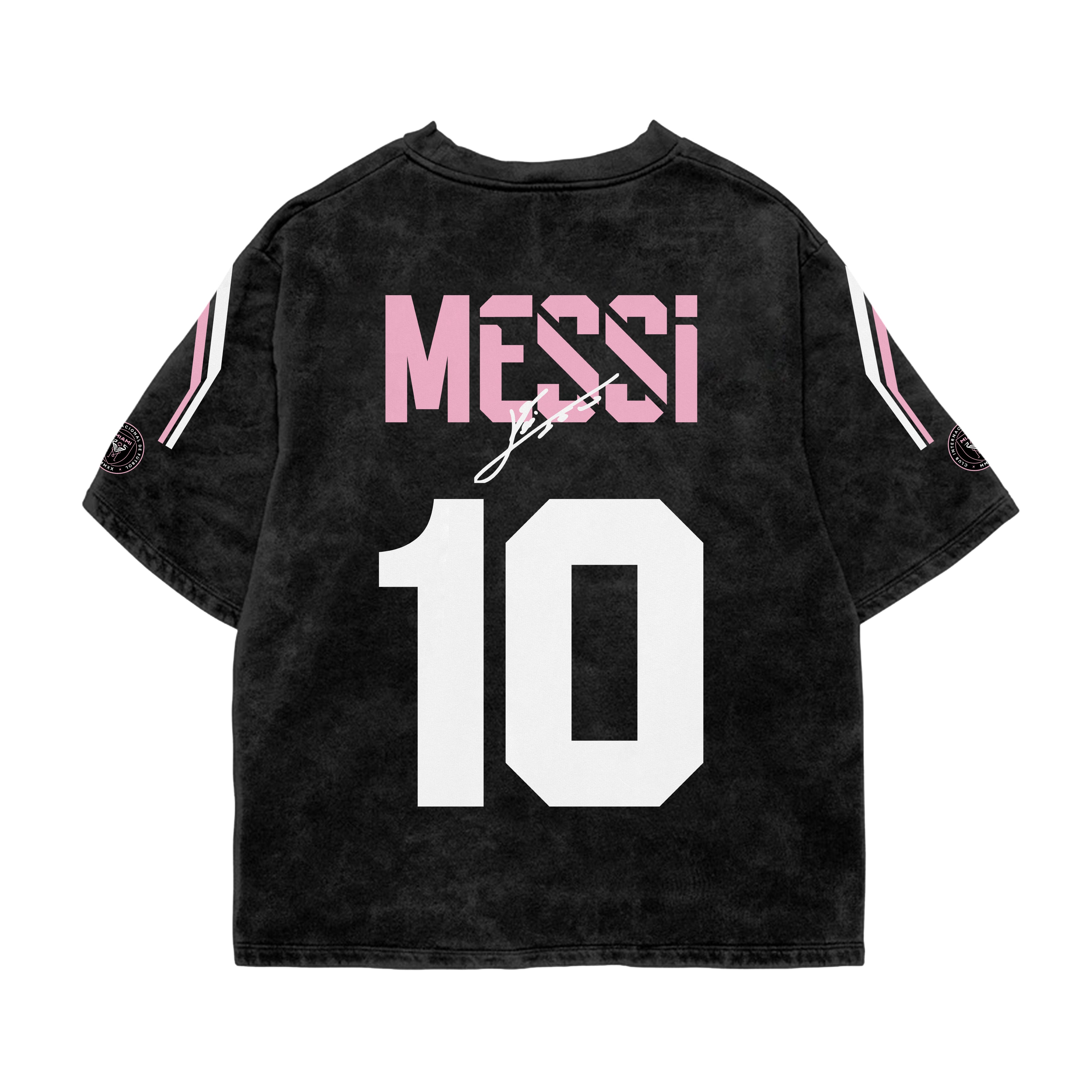 Miami 10 Legacy Acid Wash Oversized Tee