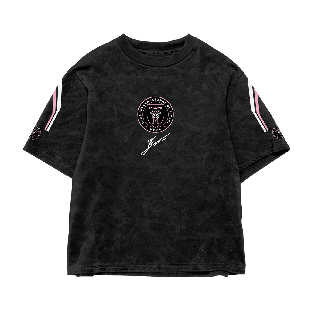 Miami 10 Legacy Acid Wash Oversized Tee