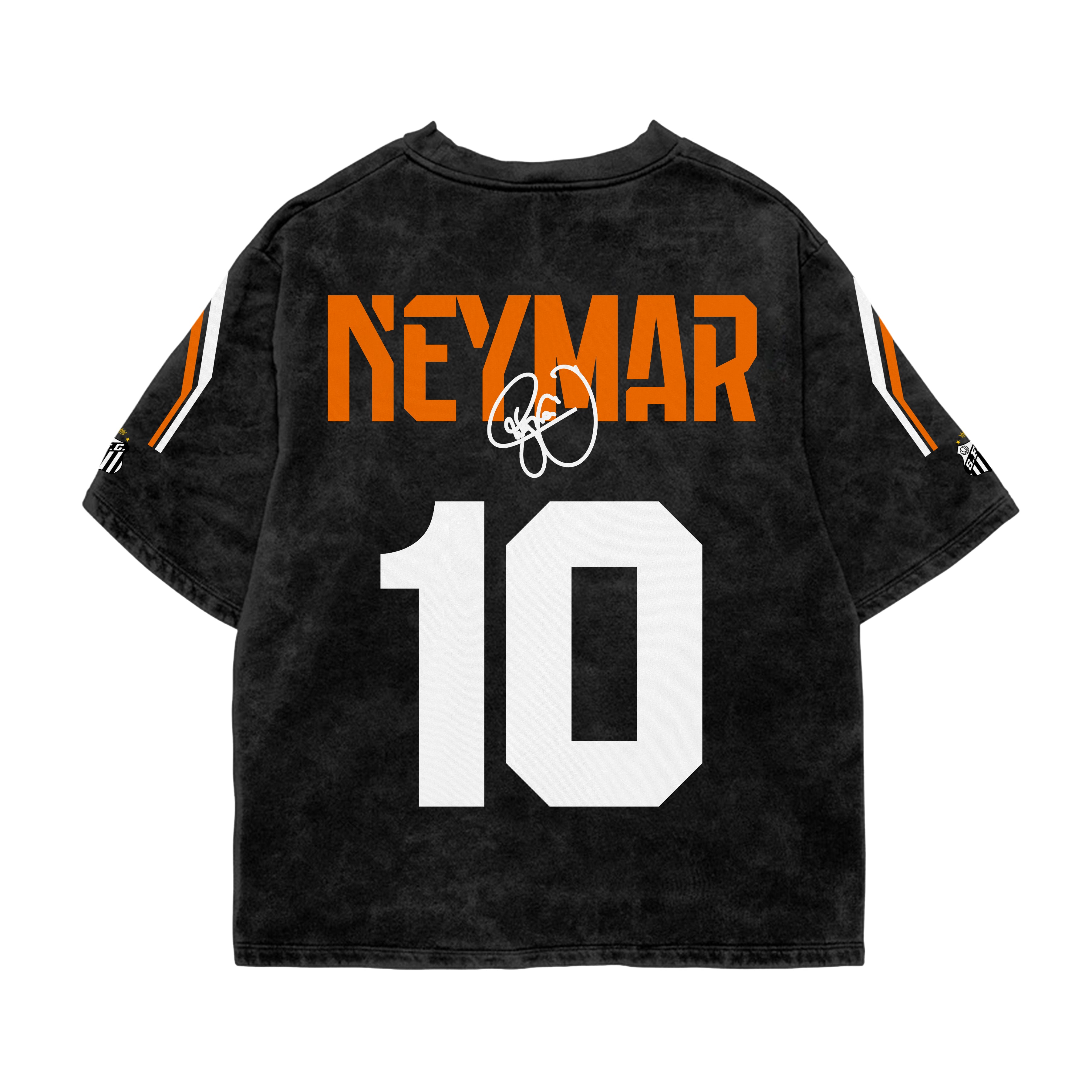 Santos 10 Legacy Acid Wash Oversized Tee