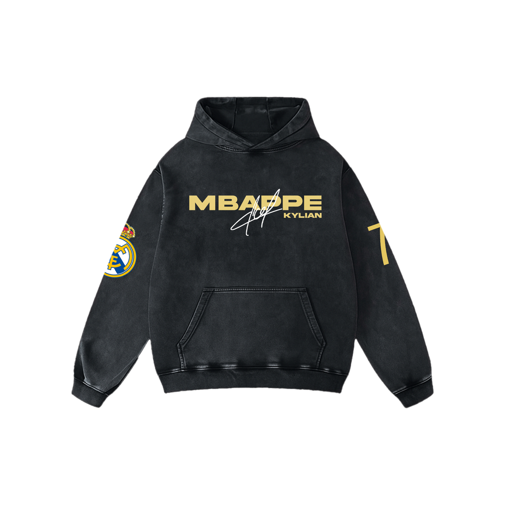 MBAPPÉ GOLDEN ERA ACID WASH HOODIE