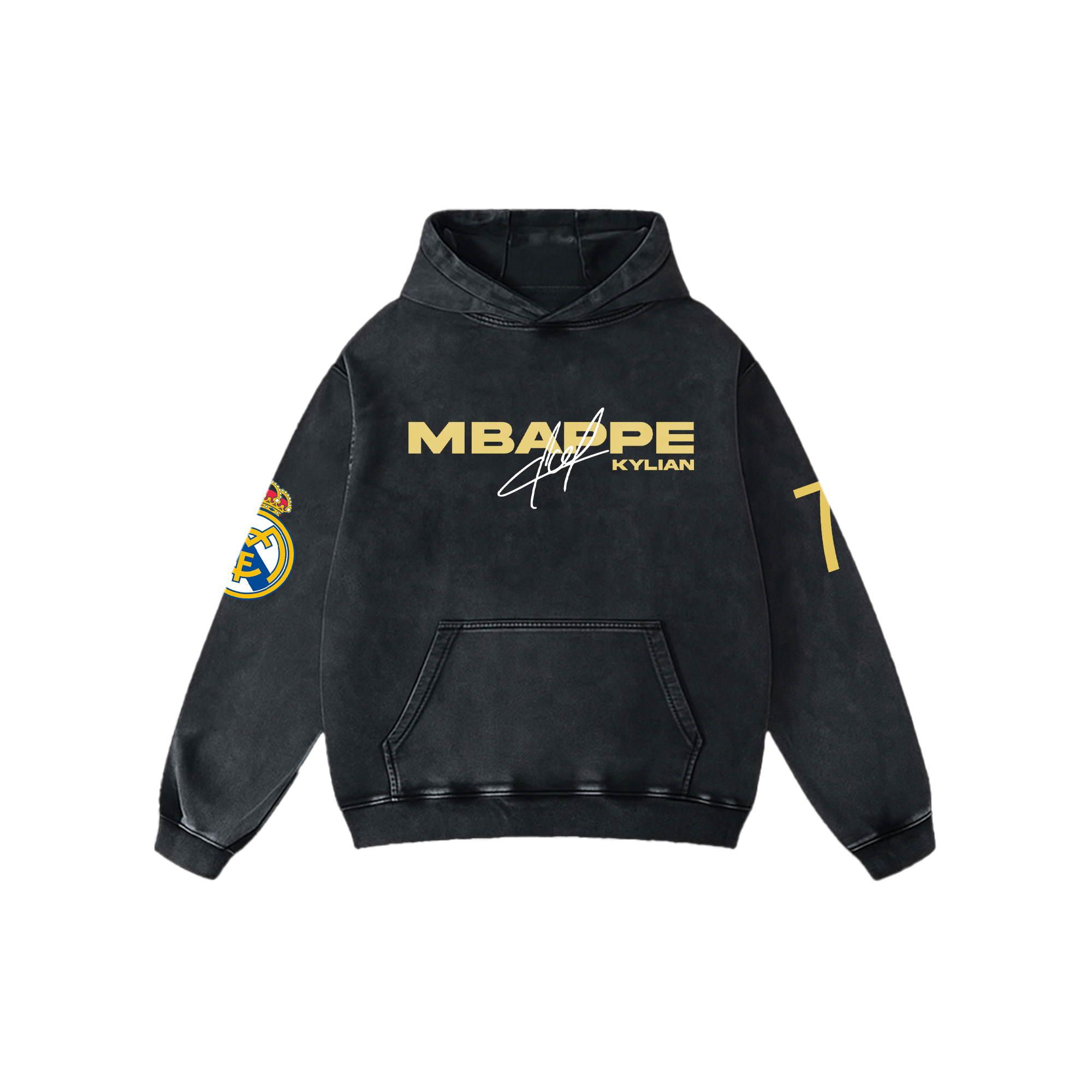 MBAPPÉ GOLDEN ERA ACID WASH HOODIE