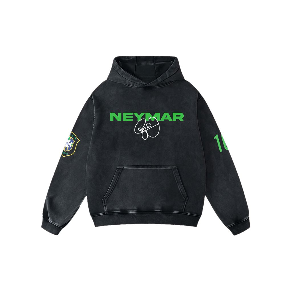 NEYMAR ICONIC ACID WASH HOODIE