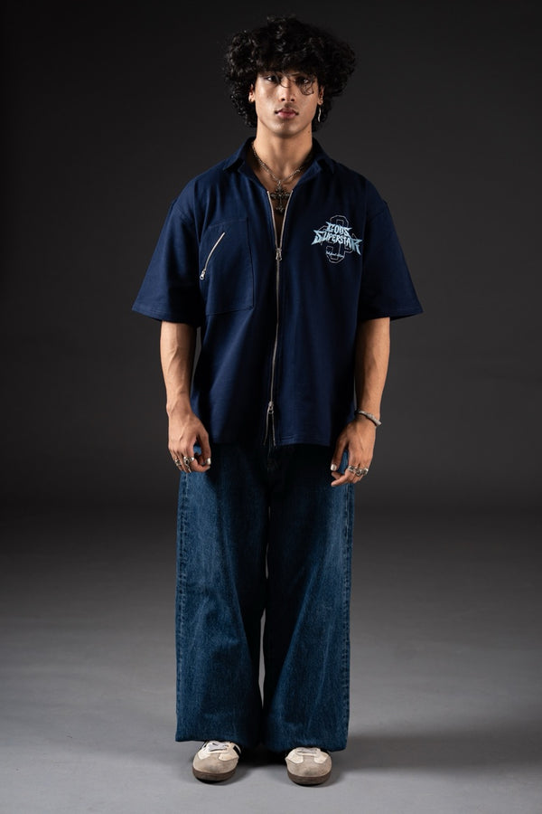 God's Superstar Zipper Shirt